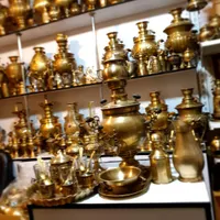 fsafبرنجی ذغالی زغالی  dst گازی سماور مسی|صنایع دستی و سایر لوازم تزئینی|اصفهان, دستگرده|دیوار