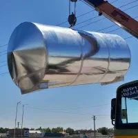 تانکر سازی  مخزن   آبگرمکن  لوله اچ زانویی