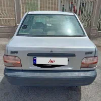 پراید صبامدل 89 رنگ نقره ای ماشین درحد مدل سالم