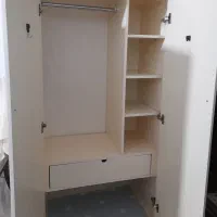 تخت تک نفره با تشک وکمد  بسیار تمیز|تخت و سرویس خواب|پاکدشت, پاکدشت (مامازند)|دیوار