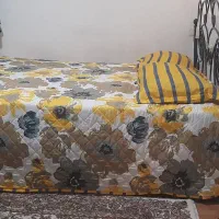 تخت دونفره فرفروژه با تشک