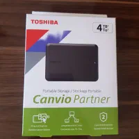 هارد اکسترنال ۴ ترابایت توشیبا نو