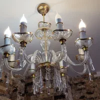 سه عدد لوستر ۸شاخه ایتالیایی|لوستر و چراغ آویز|کرج, گلشهر|دیوار