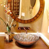 روشویی شیشه ای