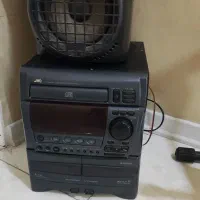 ضبط صوت JVC صدای پرقدرت با پایه باندها