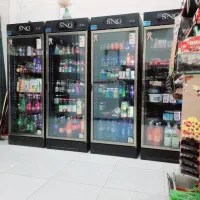 یخچال ایستاده ویترینی درب شیشه ای SNG دهنه 70