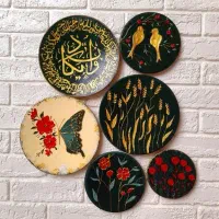 رنگ آمیزی سفال|صنایع دستی و سایر لوازم تزئینی|گناباد, |دیوار