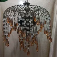 لوستر عتیقه|لوستر و چراغ آویز|رشت, دباغیان|دیوار