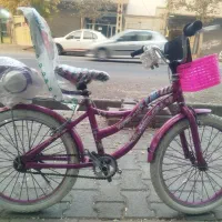 اسباب دوچرخه دخترانه خوشگل و خوشرنگ عین نو|اسباببازی بچه|مرند, |دیوار