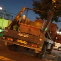 حمل خاک ونخاله توسط باکس درمناطق ۳و۴و۵و۶