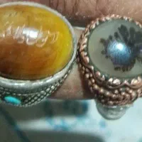انشگتر سنگ تک درخت شجر و سنگ عقیق اصل یمنی