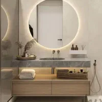 آینه گرد بک لایت اردکان دفرمه قدی قیمت پارسال