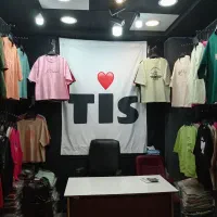 تی شرت لانگ و باکسی نخ پنبه