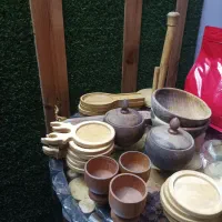 تعدادی ظروف چوبی|صنایع دستی و سایر لوازم تزئینی|تهران, یافت آباد جنوبی|دیوار
