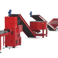 خط تولید کامل آجر و بلوک پازلی تمام اتوماتیک