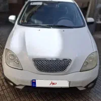 تیبا ۲ سفید آخر ۹۵ بدون رنگ کارمندی