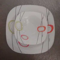 سرویس غذاخور ۱۲ نفره شیشه ای ارکوپال