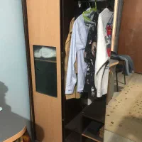 کمد ریل دار با اینه