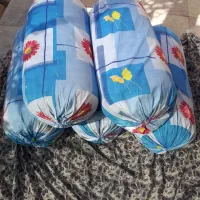 ۹تا بالشت غلتکی پرشده با پر بهداشتی