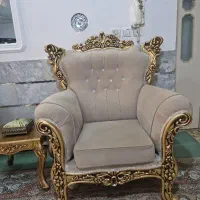 مبل سلطنتی کاملا نو|مبلمان خانگی و میز عسلی|بیرجند, |دیوار