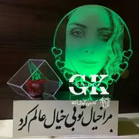 بهترین کادو بالبینگ ترکیبی رز جاودان|چراغ خواب و آباژور|تبریز, |دیوار