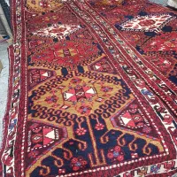 یکجفت کناره دستبافت کارکرده خابدارسالم