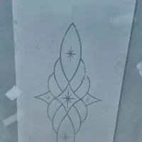 مات و طرحدار کردن انواع شیشه با دستگاه|خدمات پیشه و مهارت|تنکمان, |دیوار