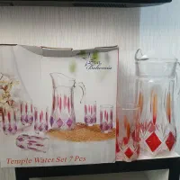 پارچ لیوان طرح فرانسه