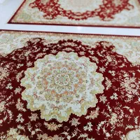 دو تخته فرش مشهد سالم  و مرتب