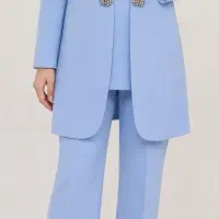 کت و شلوار آبی مجلسی