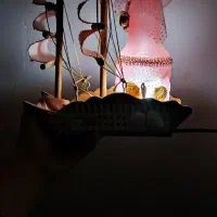 چراخ خواب چوبی|چراغ خواب و آباژور|اسفراین, |دیوار