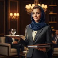 استخدام میزبان اداری خانم