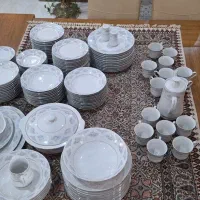 سرویس ۱۴۰ پارچه چینی اصل ژاپن