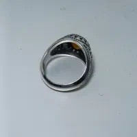 انگشتر نقره یاقوت زرد طبیعی|جواهرات|تهران, امام زاده حسن|دیوار