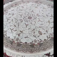 فرش گرد قیطران۱۰۰۰شانه قطر۲متر ۳ماه کارکرده جهیزیه|فرش|تهران, شاهین|دیوار