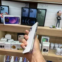 اپل ۱۲ پرومکس کارکرده رنگ سفید|موبایل|بوشهر, |دیوار