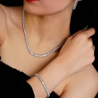 گردنبند نگینی tenese