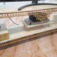 میز تلوزیون  برنز اصل بزرگ مناسب ۷۵ اینج
