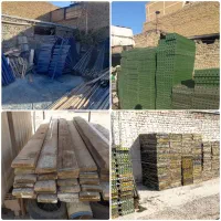 اجاره تخته و بشکه و  جک و قالب و بالابر و بتونر