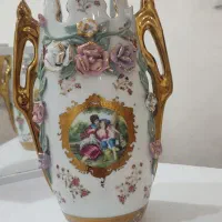 گلدان گل برجسته لیلی و مجنون