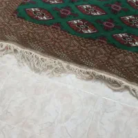 فرش سبز دستبافت