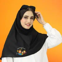 چاپ روی مقنعه و فرم مدارس دانش آموزان و معلمان|لباس|برازجان, |دیوار