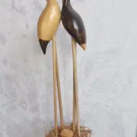 مجسمه چوبی