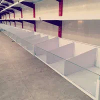 قفسه .میز چک اوت اصتند.|فروشگاه و مغازه|کاشان, کارگر|دیوار