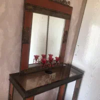 تخت و خوشخواب با اینه و کنسول|تخت و سرویس خواب|پرند, فاز ۶|دیوار