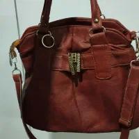 کیف زنانه چرمی رنگ قوای
