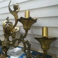 لوستر برنز طرح فرشته سقفی و دیواری|لوستر و چراغ آویز|تهران, حشمتیه|دیوار