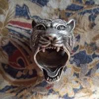 انگشتر دست تراش فوق کلکسیونی تک