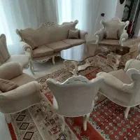 مبل ۹نفره با نهارخوری۸ نفره سالم