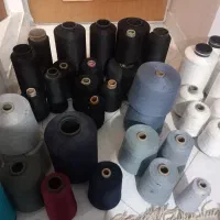 نخ پنبه و پلی استر جوراب بافی و سردوز